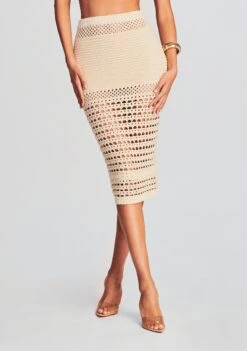 Raya Knit Crochet Skirt