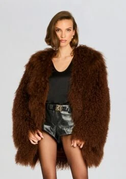 Jewel Fur Jacket