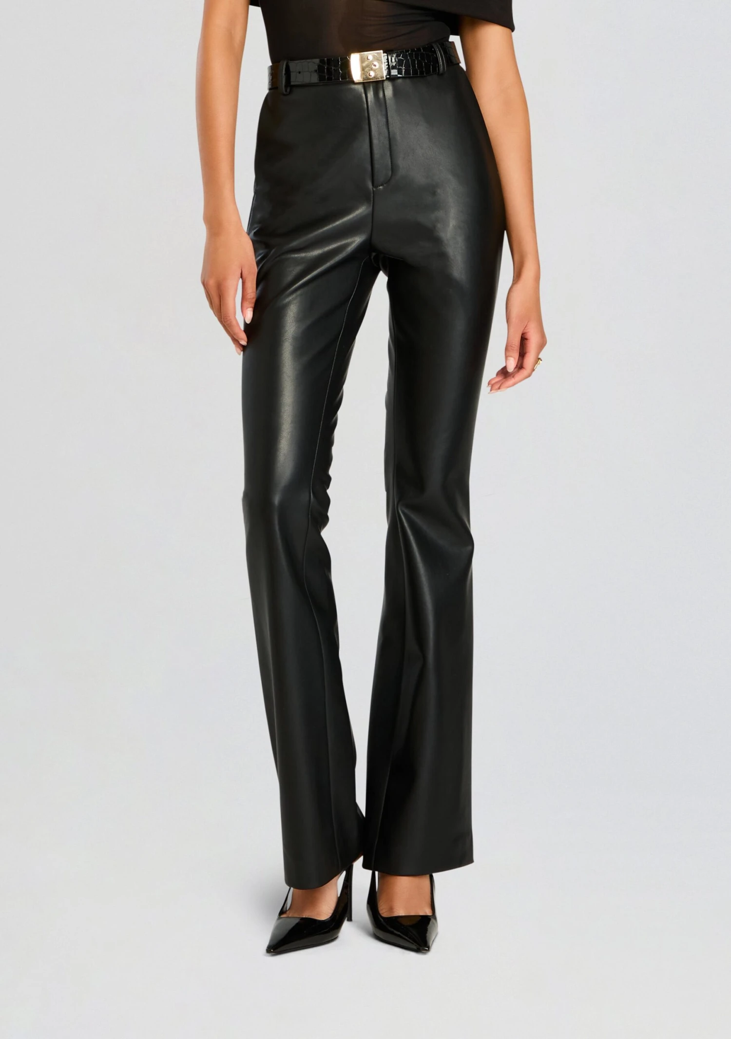 Ronja Vegan Leather Trouser 1 Ronja Vegan Leather Trouser