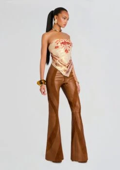 Vincenta Suede Pant 7 Vincenta Suede Pant -Retrofete Clothing Shop 25 04 09 Vincenta Suede Pant Cognac 0045 ECOMM 2
