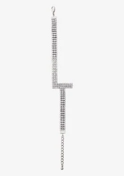 Rhinestone Alphabet Letter Bracelet 26 Rhinestone Alphabet Letter Bracelet -Retrofete Clothing Shop Alphabet Bracelet L