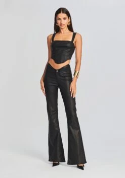 Wynona Coated Denim Pant -Retrofete Clothing Shop Ecommerce Crop 20230718 SET1 JayleeTop WynonaPant ECOMM 0369 129d207e ae5e 4254 a3b6 a63003d65902