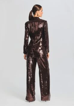 Dawn Sequin Blazer -Retrofete Clothing Shop Ecommerce Crop 20230815 Dawn Blazer Trinity Pant Libra Bra 0374 ECOMM