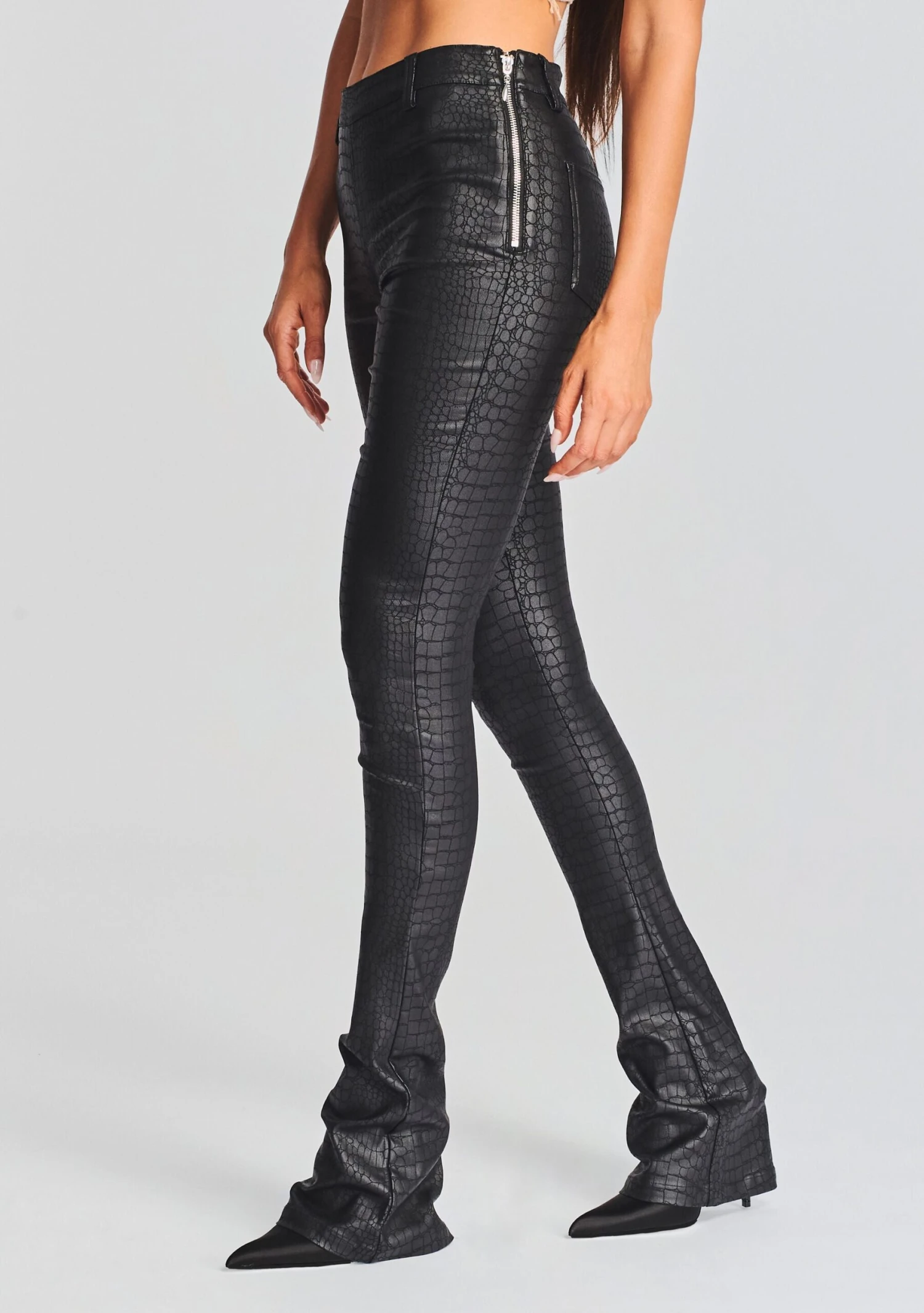 Danica Coated Denim Pant 3 Danica Coated Denim Pant - Image 3