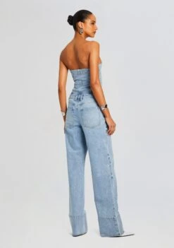 Melody Jumpsuit -Retrofete Clothing Shop Ecommerce Crop 20240326 MELODYJUMPSUIT COASTLINE32165 ECOMM
