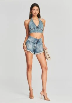 Azure Short 9 Azure Short -Retrofete Clothing Shop Ecommerce Crop 220616 Retrofete eComm Set2 SHOT 9 1636