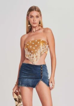 Willa Low Rise Skirt 9 Willa Low Rise Skirt -Retrofete Clothing Shop Ecommerce Crop 220803.RETROFETE SET1 SHOT 46 0165 1 eComm