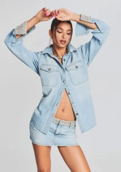 Remy Denim Shirt -Retrofete Clothing Shop Ecommerce Crop 220824 Retrofete Ecom Set2 SHOT18 2064