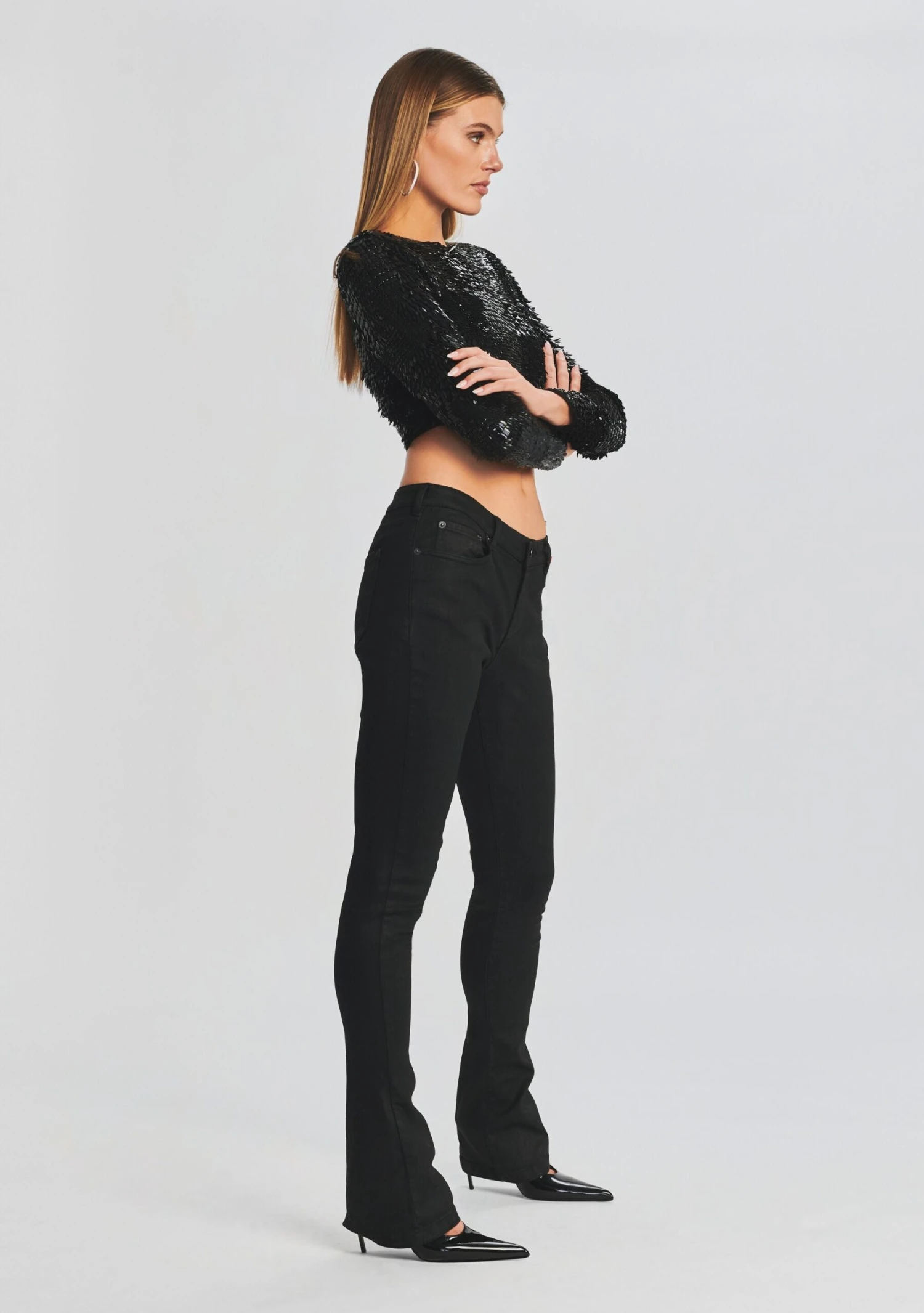 Cindy Coated Denim Jean 3 Cindy Coated Denim Jean - Image 3