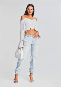 Skye Sweater -Retrofete Clothing Shop Ecommerce Crop 23 07 18 SET1 Skye Sweater Amber Jogger 0031 ECOMM