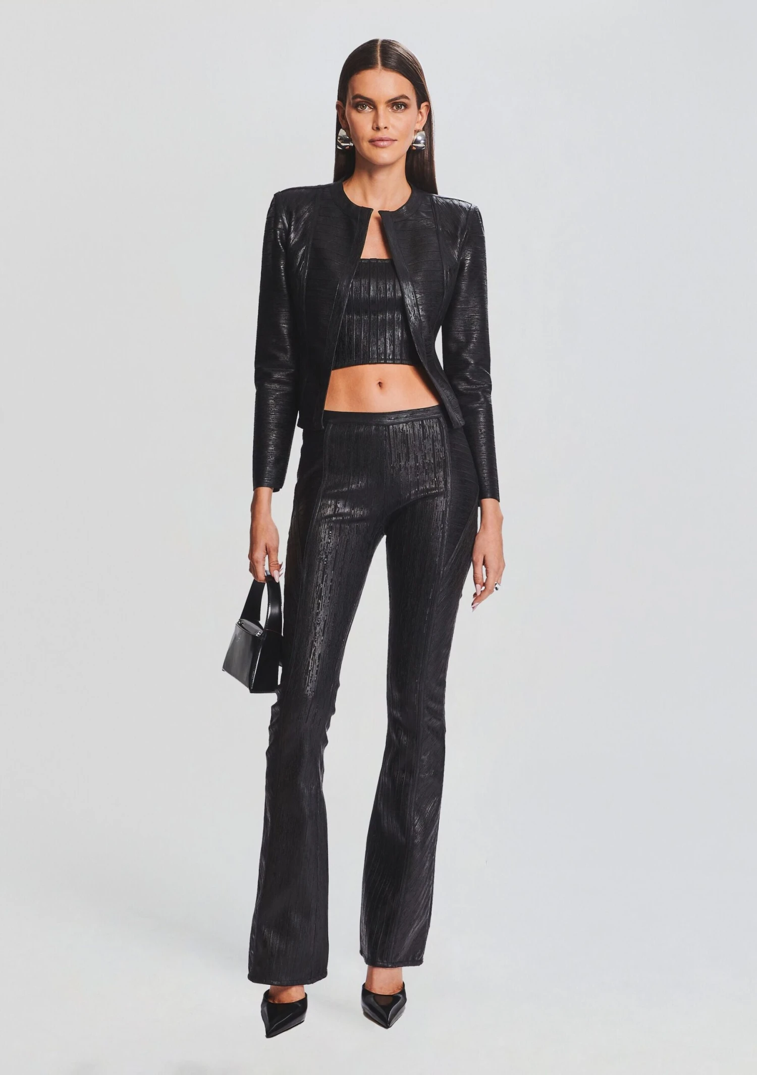 Mae Coated Knit Cardigan 2 Mae Coated Knit Cardigan - Image 2