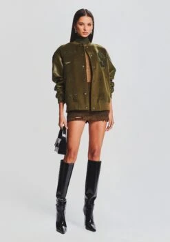 Malcolm Bomber Jacket -Retrofete Clothing Shop Ecommerce Crop 23 09 21 MALCOLMBOMBERJACKET FORTGREENE 756 ECOMM