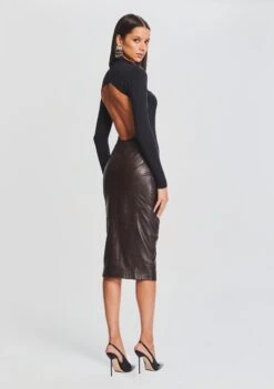 Retrofete Clothing Shop -Retrofete Clothing Shop Ecommerce Crop 23 09 21 ODESSABODYSUIT BLACK 2846 ECOMM