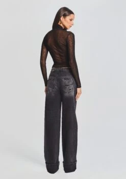 Margot Cuffed Boyfriend Jean -Retrofete Clothing Shop Ecommerce Crop 23 09 21 REEDCARDIGAN FORTGREENE MARGOTCUFFEDJEAN 1676 ECOMM