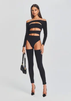 Andromeda Catsuit 9 Andromeda Catsuit -Retrofete Clothing Shop Ecommerce Crop 23 09 22 ANDROMEDACATSUIT BLACK 1011 ECOMM scaled