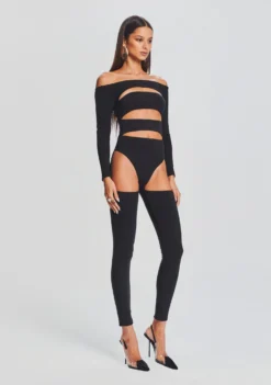 Andromeda Catsuit 7 Andromeda Catsuit -Retrofete Clothing Shop Ecommerce Crop 23 09 22 ANDROMEDACATSUIT BLACK 1021 ECOMM scaled