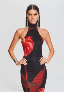 Anthurium Drop Crystal Earring -Retrofete Clothing Shop Ecommerce Crop 23 09 22 ANTHURIUMDROPCRYSTALEARRING SILVER 2217 ECOMM 0966d9d7 cc8f 48bd ac24 6f275a47556f