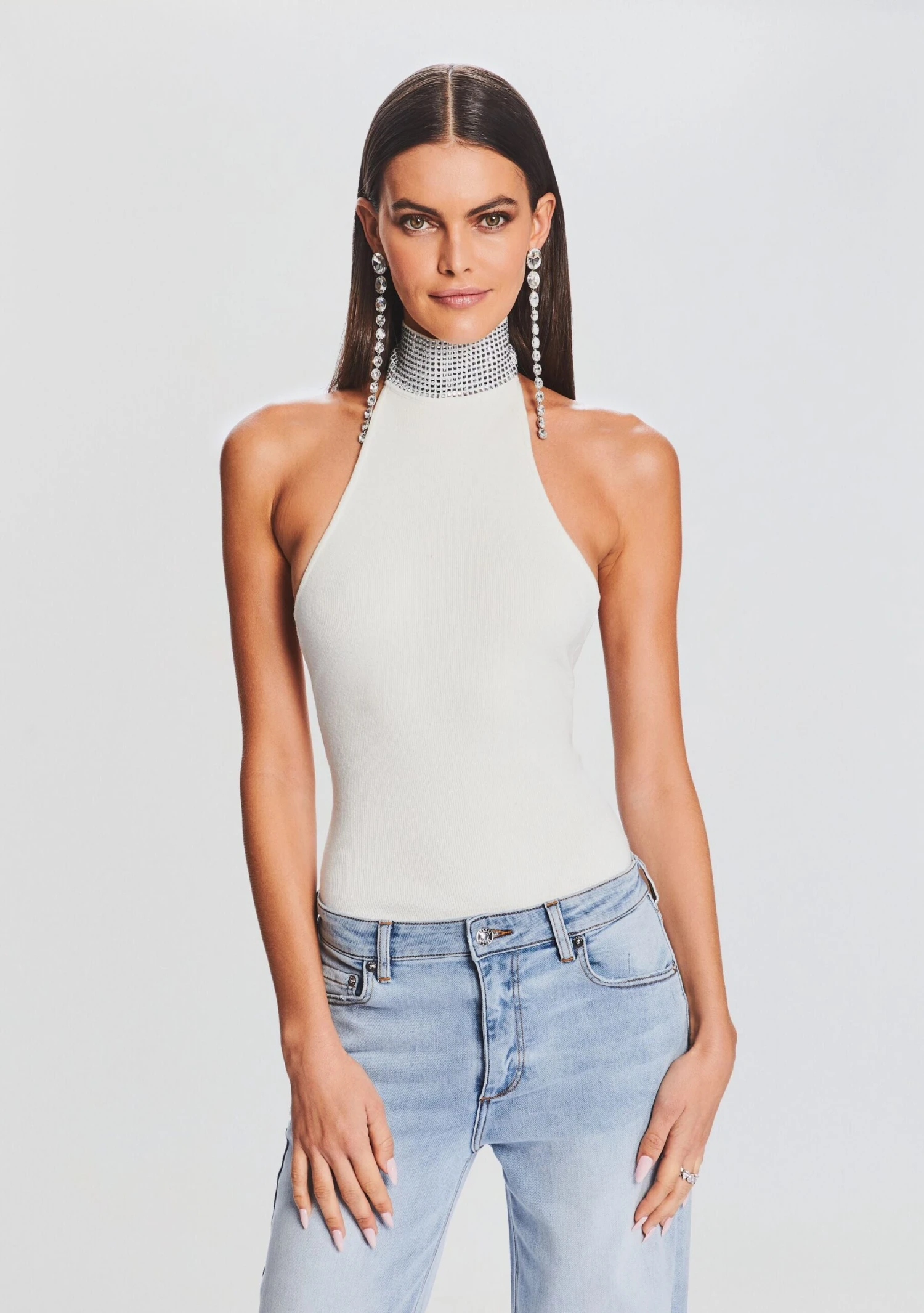 Maci Embellished Knit Bodysuit 1 Maci Embellished Knit Bodysuit