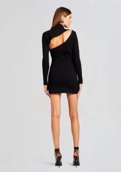 Blondie Denim Dress -Retrofete Clothing Shop Ecommerce Crop 23 10 17 BLONDIEDRESS STONEBLACK 3386 ECOMM