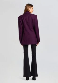 Cosmo Blazer -Retrofete Clothing Shop Ecommerce Crop 23 10 17 COSMOBLAZER EGGPLANT DEMIJEANS MIDNIGHTTERRY 2543 ECOMM