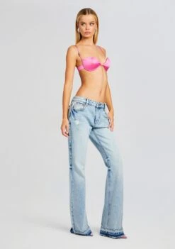 Monet Silk Bra 7 Monet Silk Bra -Retrofete Clothing Shop Ecommerce Crop 23 10 18 REEDCARDIGANCHELSEADRESS MONETBRA PIPERSWEATER MALIBUPINK 1455 ECOMM