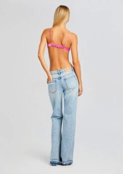 Monet Silk Bra 8 Monet Silk Bra -Retrofete Clothing Shop Ecommerce Crop 23 10 18 REEDCARDIGANCHELSEADRESS MONETBRA PIPERSWEATER MALIBUPINK 1457 ECOMM