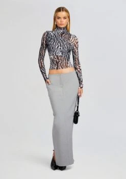 Rylie Wool Skirt -Retrofete Clothing Shop Ecommerce Crop 23 10 18 SANATOP GREYOCELOT 2069 ECOMM 8f645a54 8c25 413e 8576 d663a87bae58