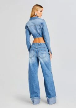 Carolina Denim Jacket 8 Carolina Denim Jacket -Retrofete Clothing Shop Ecommerce Crop 23 11 15 CAROLINAJACKET MARGOJEANS RIVER 0881 ECOMM