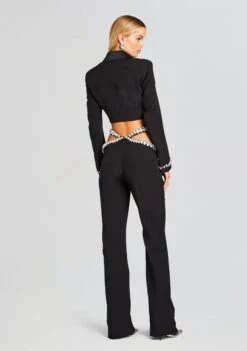 Kaz Pant -Retrofete Clothing Shop Ecommerce Crop 23 11 15 KAZPANT BLACKSILVER 1785 ECOMM