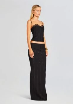 Briar Skirt -Retrofete Clothing Shop Ecommerce Crop 23 11 15 PETRATOP BRIARSKIRT BLACK 2042 ECOMM