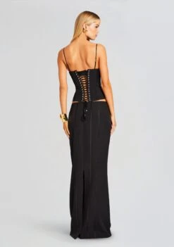 Briar Skirt -Retrofete Clothing Shop Ecommerce Crop 23 11 15 PETRATOP BRIARSKIRT BLACK 2050 ECOMM