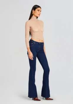 Trisha Flare Pant 7 Trisha Flare Pant -Retrofete Clothing Shop Ecommerce Crop 23 11 15 TRISHAPANT DEEPSEA 1205 ECOMM scaled