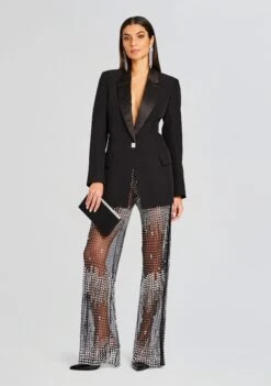 Vondra Sequin Pant -Retrofete Clothing Shop Ecommerce Crop 23 11 15 VONDRAPANT BLACKSILVER 1799 ECOMM
