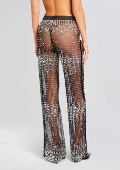 Vondra Sequin Pant -Retrofete Clothing Shop Ecommerce Crop 23 11 15 VONDRAPANT BLACKSILVER 1846 ECOMM