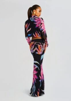 Margo Crop Shirt -Retrofete Clothing Shop Ecommerce Crop 23 11 16 MARGO2269SHIRT BLACK 2141 ECOMM