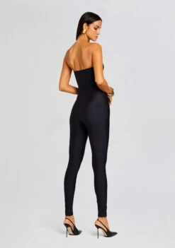 Fluer Lycra Jumpsuit 8 Fluer Lycra Jumpsuit -Retrofete Clothing Shop Ecommerce Crop 23 12 18 FLUERJUMPSUIT BLACK 1150 ECOMM