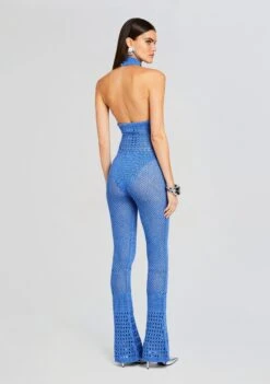 Kalena Knit Crochet Jumpsuit -Retrofete Clothing Shop Ecommerce Crop 23 12 18 KALENAJUMPSUIT TROPICALBLUE 1808 ECOMM