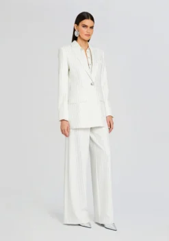 Solana Embellished Blazer -Retrofete Clothing Shop Ecommerce Crop 23 12 18 KENNEDYTOP SOLANABLAZER BAYLORPANT WHITE 1355 ECOMM scaled
