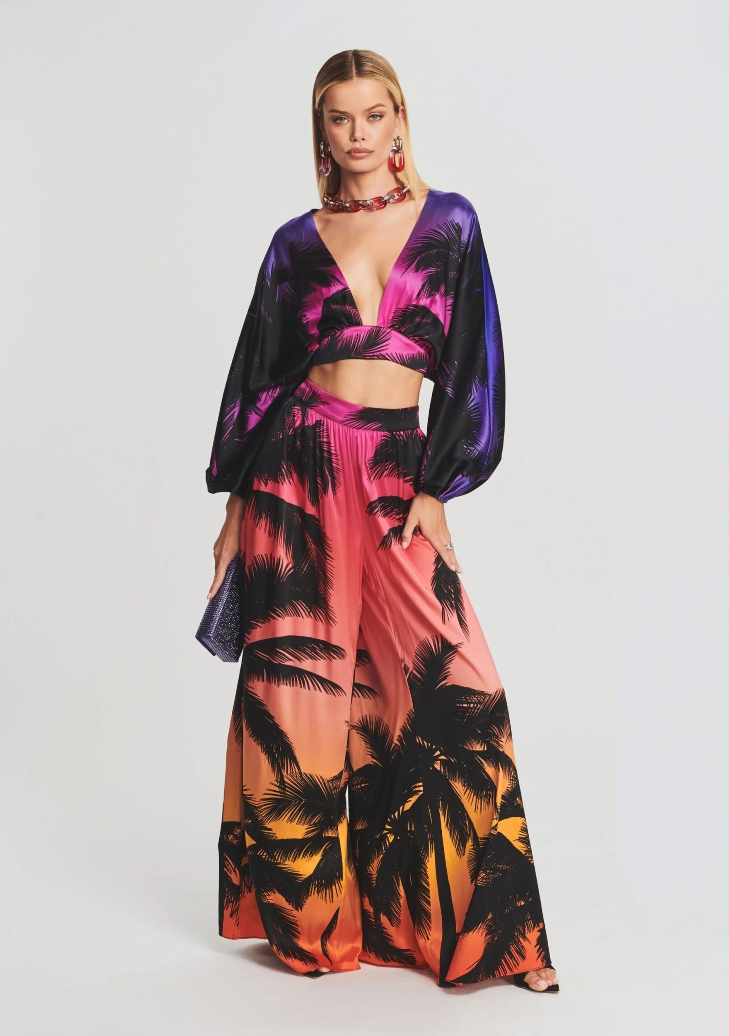 Delia Silk Pant 2 Delia Silk Pant - Image 2