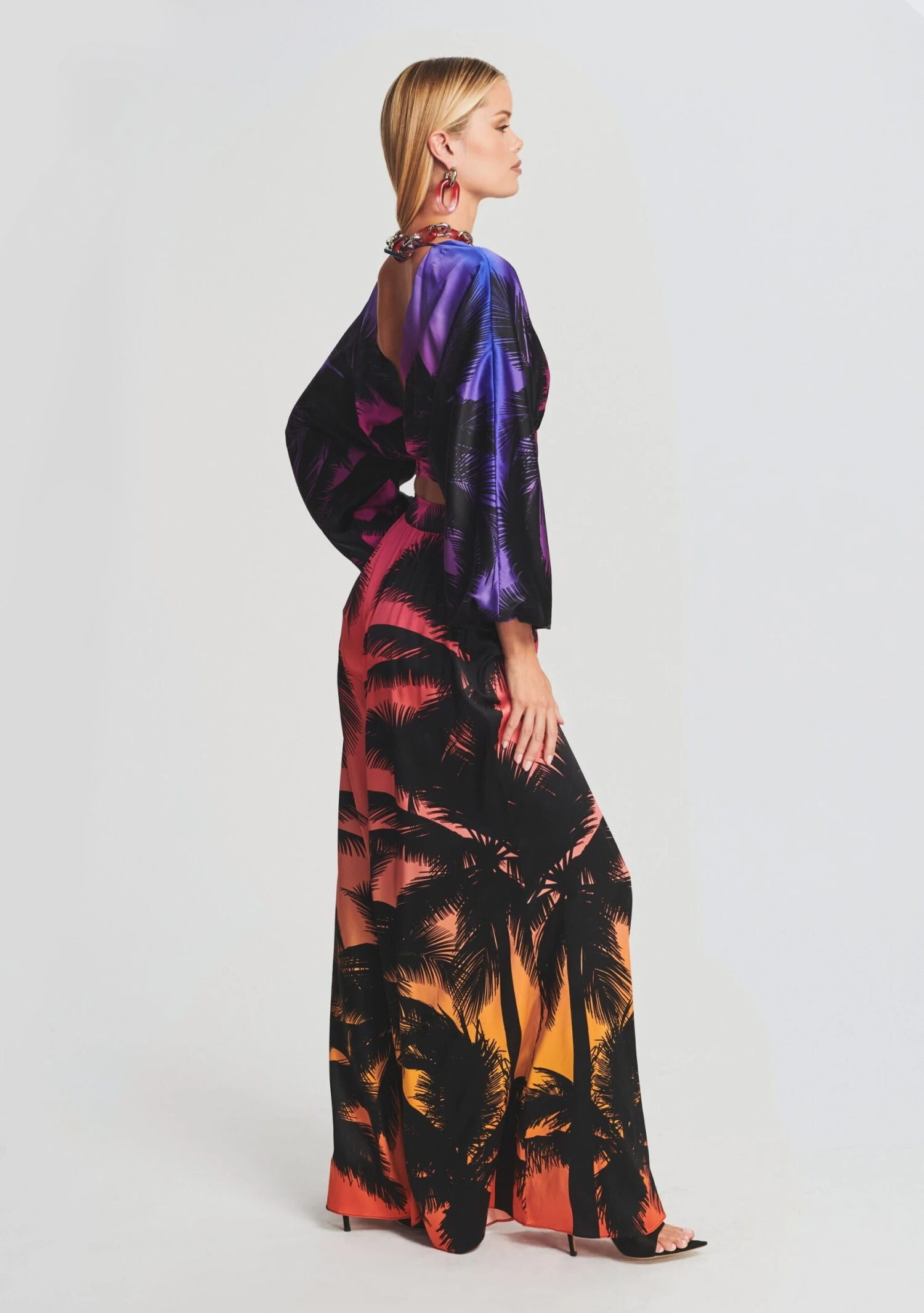 Delia Silk Pant 3 Delia Silk Pant - Image 3