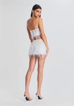 Athana Sequin Feather Skirt -Retrofete Clothing Shop Ecommerce Crop 230111 SET1 Shot 03 0579 eComm 810d623f 90c8 41c1 af3f c908c0592c3b