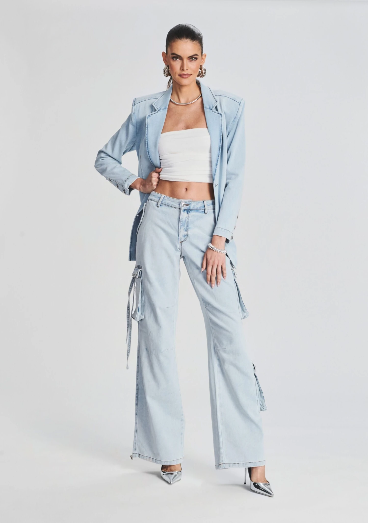 Beckett Denim Blazer 5 Beckett Denim Blazer - Image 5