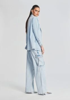 Beckett Denim Blazer 7 Beckett Denim Blazer -Retrofete Clothing Shop Ecommerce Crop 230201 Retrofete SET2 SHOT02 090 eComm