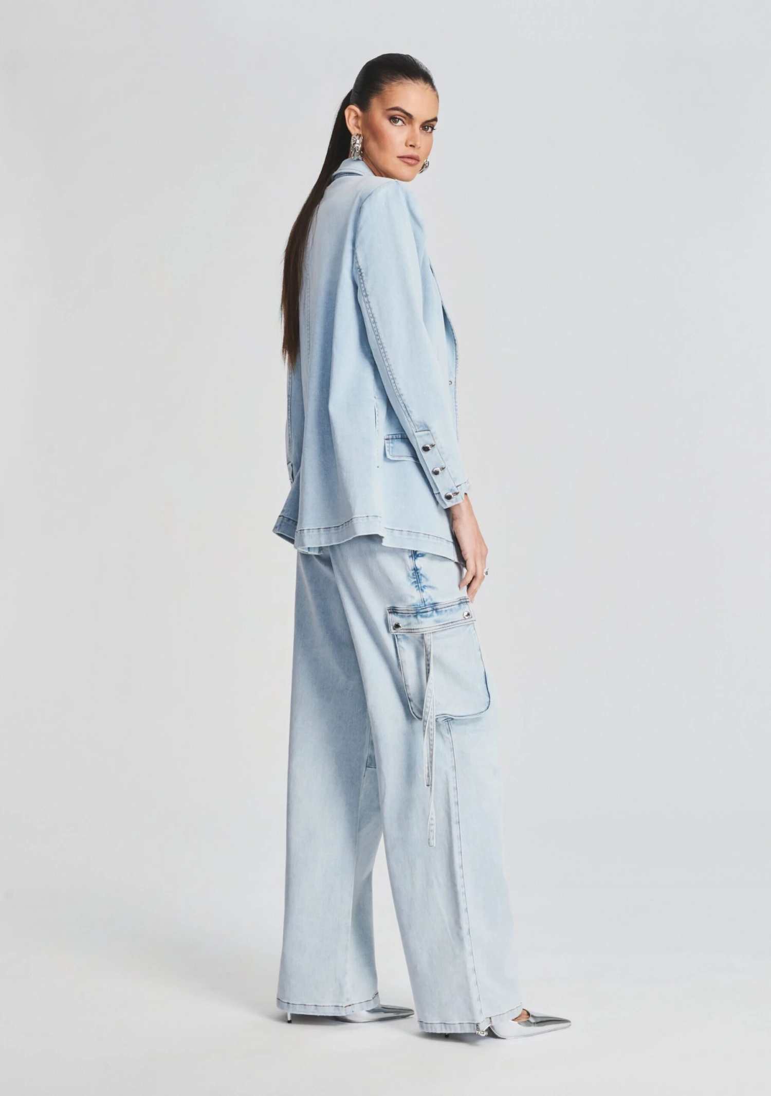 Beckett Denim Blazer 3 Beckett Denim Blazer - Image 3