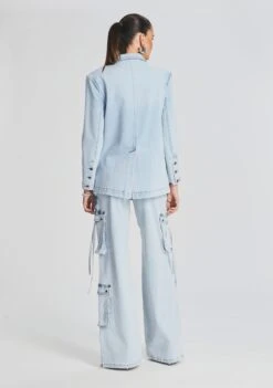 Beckett Denim Blazer 8 Beckett Denim Blazer -Retrofete Clothing Shop Ecommerce Crop 230201 Retrofete SET2 SHOT02 099 eComm