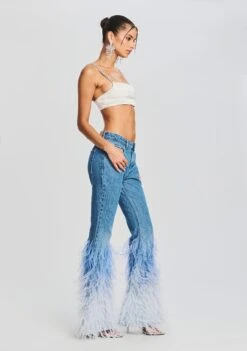 Moore Mid Rise Flare Feather Jean -Retrofete Clothing Shop Ecommerce Crop 230221 SET1 Shot 23 3528 eComm