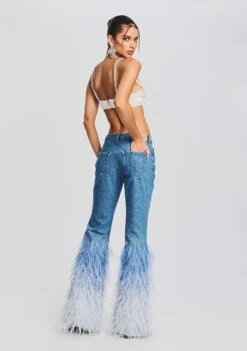 Moore Mid Rise Flare Feather Jean -Retrofete Clothing Shop Ecommerce Crop 230221 SET1 Shot 23 3573 eComm