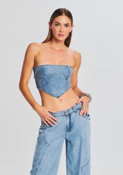 Tate Denim Top