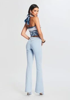 Nora Mid Rise Flare Jean -Retrofete Clothing Shop Ecommerce Crop 230621 Retrofete SET1 Shot 31 0104 ECOMM