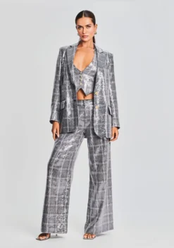 Enid Sequin Blazer 9 Enid Sequin Blazer -Retrofete Clothing Shop Ecommerce Crop 230815 SET2 HADDYVEST ENIDBLAZER FLEURPANT 2966 ECOMM scaled